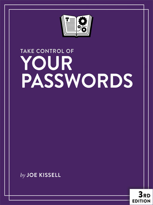 Cover image for Take Control of Your Passwords
